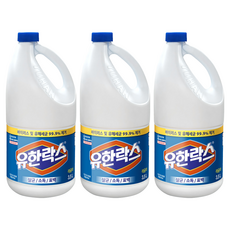 유한락스 레귤러, 3.5L, 3개