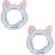 THE ZAKKA 貓耳朵造型髮帶, 藍色, 2個