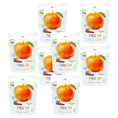 산마을 유기농 리얼칩 감귤, 10g, 8개