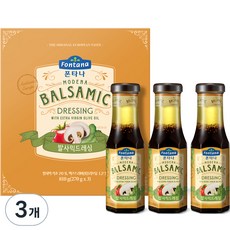 폰타나 발사믹 드레싱, 270g, 9개