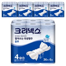 Kleenex 舒潔 拋棄式衛生抹布 藍色, 6捲, 5袋