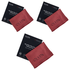 酒杯超細纖維清潔布, 3個