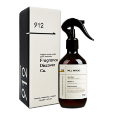 912 룸 앤 패브릭 멀티 스프레이 섬유향수, 힐 우드, 250ml, 1개