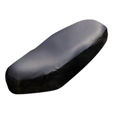 宜立 防水機車座墊, 黑色, 1個