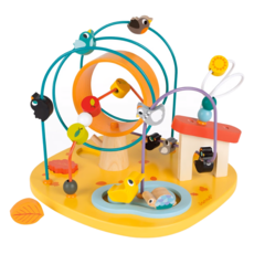 Janod 寶寶異想世界 小鴨公園 12個月以上 環保木材 鐵, 1本