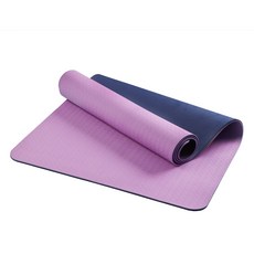 sportler TPE 瑜珈墊 加寬 8mm, 日落粉