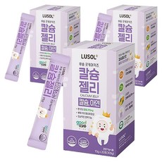 LUSOL 鈣果凍條 20包入, 300g, 3盒