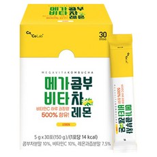 Co-Co Lab 康普茶沖泡包 檸檬口味, 5g, 30條, 1盒