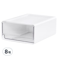 까사마루 올림 서랍장 소형, 화이트, 8개