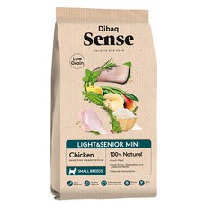Dibaq Sense 森仕 老犬 GC36 低卡低穀犬糧 小顆粒, 雞肉, 2kg, 1袋