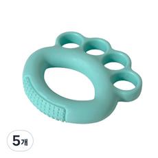 실리콘 분지 악력기 일반용 9kg, 노르딕그린, 5개