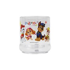 nickelodeon 汪汪隊立大功 AS透明水杯 卡通圖案 輕巧耐用, 1個, 不適用, 250ml