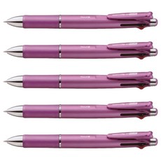 ZEBRA 斑馬牌 Clip-on 1000 多功能筆, 紫色, 5個