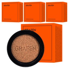 GRAFEN 男士氣墊粉餅補充芯 14g, 3號, 4個