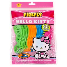 FIREFLY Hello Kitty 兒童專用學習造型牙線 4~12歲適用 30支, 1包
