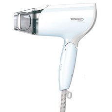 TESCOm 雙電壓負離子吹風機，海外電壓通用100-240V, BID392TW, 白色