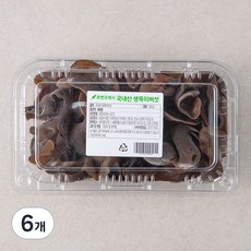국내산 생목이버섯, 200g, 6개