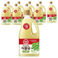 해표 콩기름 식용유, 1.5L, 10개 1.5L, 10개