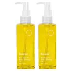 보나쥬르 라이스 브랜 90 클렌징오일, 200ml, 2개