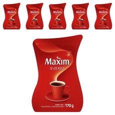 Maxim 麥心 經典原味咖啡補充包, 170g, 1包, 6包