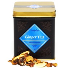 Darjeelian 錫盒裝Ginger Tart草本茶, 80g, 1罐