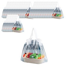 塑膠手提袋 文字款 S號, 50個, 1件