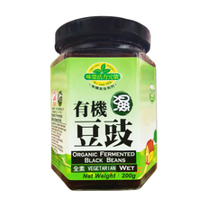味榮 有機濕豆鼓 小, 200g, 1罐