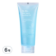 Dr.Bio 藍色龍舌蘭舒緩凝膠, 200g, 6個