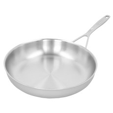 demeyere Industry系列電磁爐適用單柄不鏽鋼平底鍋, 28cm, 1個