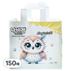 나비잠 매직소프트 팬티형 기저귀 남여공용, 대형(L), 150매