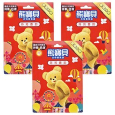 熊寶貝 衣物香氛袋 Set 3入 蘊含天然精油 持香8週, 芬芳香韵, 21g, 3盒