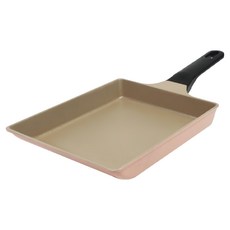Kitchen-Art 鑽石塗層玉子燒平底鍋 18*24cm 淡粉色, 24cm, 1個