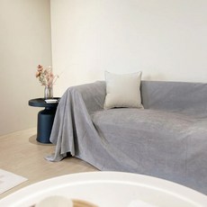 防貓抓沙發布 防水聚酯纖維, 380 x 180cm, 優雅灰, 1個