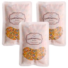 Cookingstory 彩虹裝飾, 3個, 100g