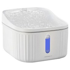 DING DONG PET 寵物曲線型大容量自動飲水機 3L, 白色, 1個, JN-203