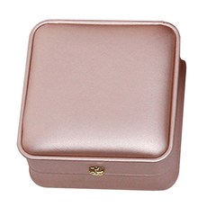 光澤皇冠手鍊盒, 玫瑰金, 1個