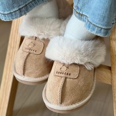 SHOOPEN 兒童 WARM UP Shoebear 絨毛涼鞋 HPKV8EFV2U