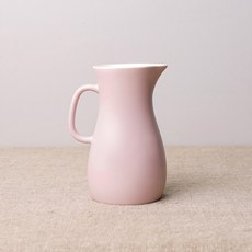 BOWLBOWL 復古系列把手水壺, 藕粉色, 800ml, 1個