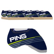 PING 2024年 鐵桿套 9件組, 9個, 海軍藍