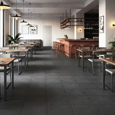 ROSEROSA 黏著式裝飾地磚 50 x 50 cm ECB-2105, 13個, 黑灰色