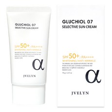 JVELYN Gluthiol Selective 07 物理性提亮防曬霜 SPF50+ PA++++, 1個, 60ml