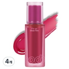 코드글로컬러 픽스온 글로우 틴트, 04 빈티지체리, 4.2g, 4개