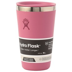Hydro Flask 保溫隨行杯 16oz, 1個, 珊瑚礁紅, 473ml