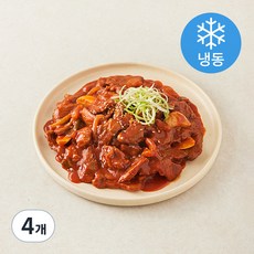 나즐당 뒷고기 돼지 제육볶음 (냉동), 500g, 4개