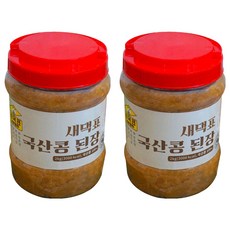 Saedakpyo國產豆醬, 2kg, 2個