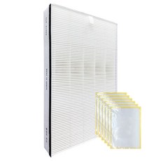 Woong Tech 空氣淨化器兼容替換過濾器HEPA型CFX-D100D +過濾器保護6P, 單品