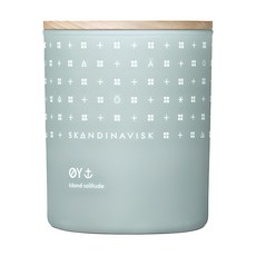 SKANDINAVISK香氛蠟燭 200g 北歐居家香氛 營造寧靜氛圍, ØY 小島時光, 1個