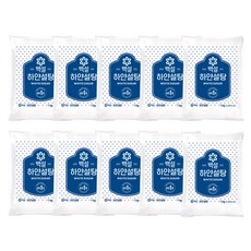 백설 하얀설탕, 1kg, 10개