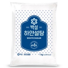 백설 하얀설탕, 1kg, 1개