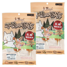 CaMo 卡默 狗零食 午後的饗宴 CM-054 5個, 乳酪雞肉板燒, 2包, 20g